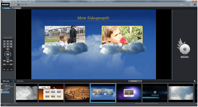 Programm Zum Dvd Menu Erstellen Magix Video Deluxe