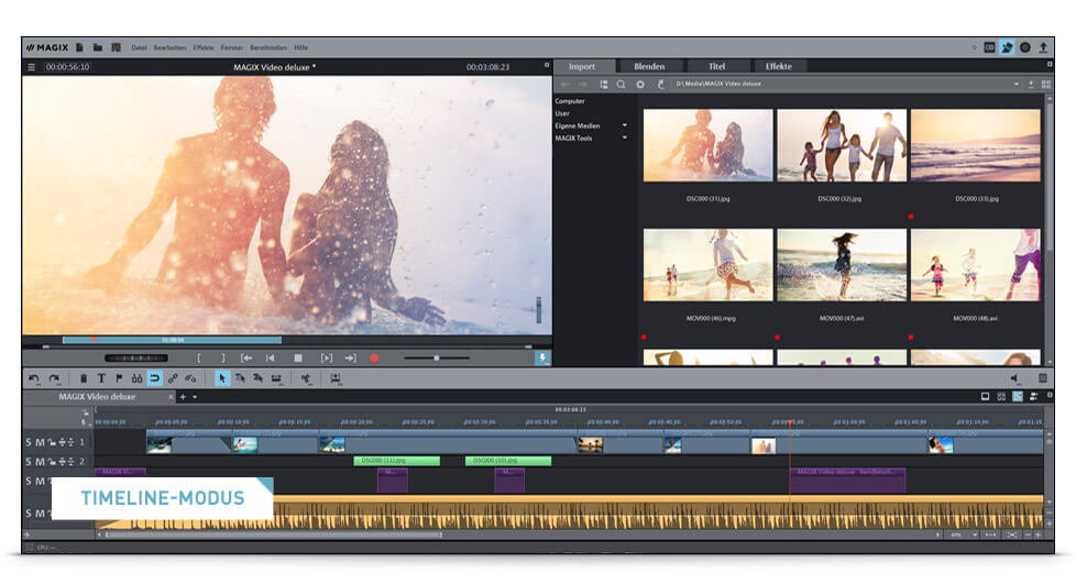 Videobearbeitungsprogramm Kostenlos Herunterladen Magix